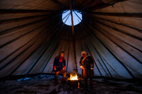 Sami reindeer herder experience